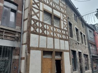 Enduits à la chaux entre colombages